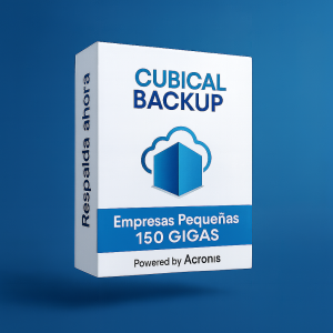 Cubical Backup Plan Promocional Empresas Pequeñas 150 GIGAS 29,99