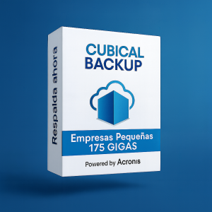 Cubical Backup Plan Promocional Empresas Pequeñas 175 GIGAS 34,99